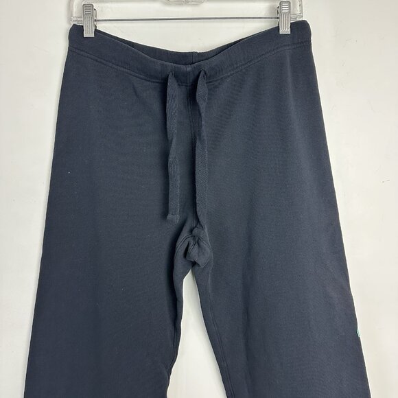 Frank & Eileen Catherine Triple Fleece Sweatpants Crop Womens Small Black - Picture 2 of 9